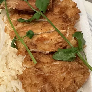 Thai Chicken Rice with Fried Chicken Regular
