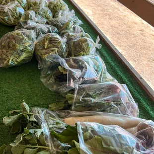 Beets, daikon, turnip, butter leaf lettuce, broccolini, cucumbers, snow peas, sugar snap peas, tomatoes, lemons, apricots and white peach.