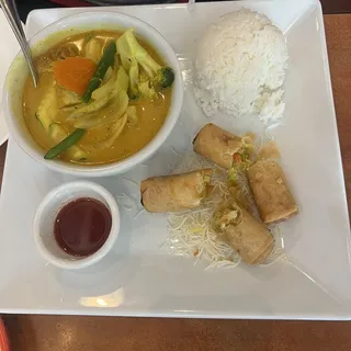 Yellow Curry Lunch