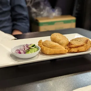 Vegetarian empanadas