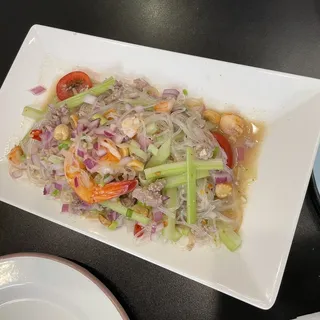 Yum Woon Sen Bean Thread Salad