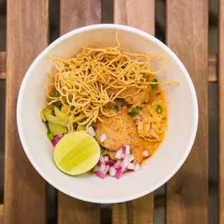 Kao Soi Curry Chicken Noodle Soup
