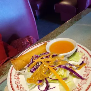 Garden Spring Rolls. These are good!