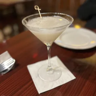 Lychee sake-tini