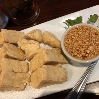 11. Golden Fried Tofu