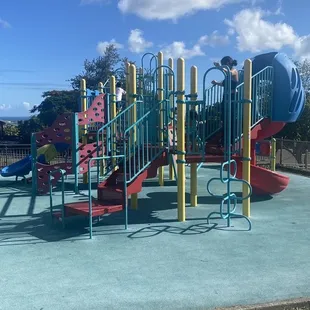 The playground area.