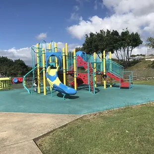 Clean playground area!