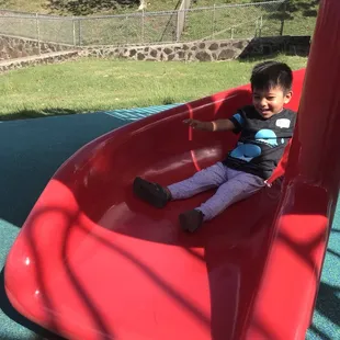 Vincent Luke enjoying himself