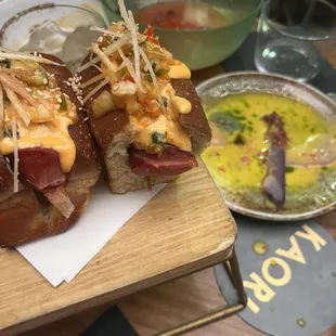 Kimchi Wagyu Hot Dog