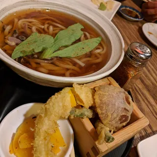 Vegetable Tempura Udon