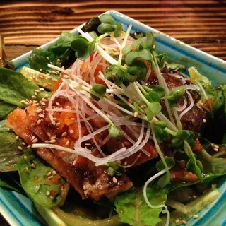 Salmon Skin Salad