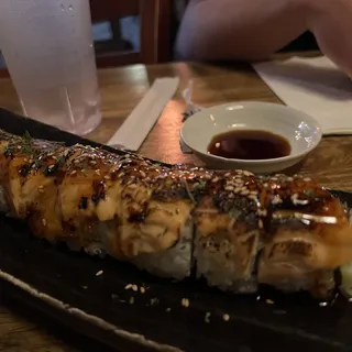 Baked Salmon Cut Roll