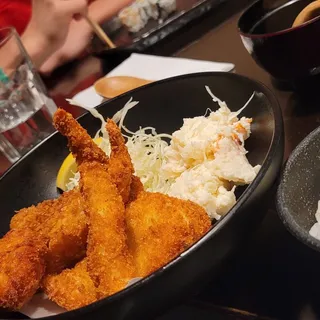 Fried seafood mix Set