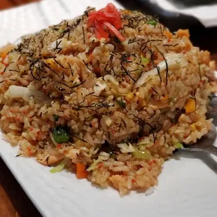 Salmon Fried Rice lunch special!