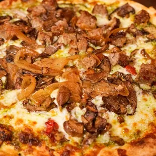 Mushroom pizza