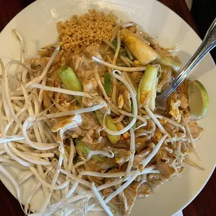 Pad Thai with Pork