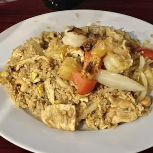 Signature Dish- Pineapple Fried Rice!