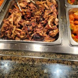 Fire grilled chicken