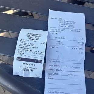Receipt