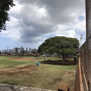 Field area- baseball/softball area