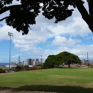 This park is hidden from the main road, awesome view of the ocean ..Sometimes you can see ships passing thru