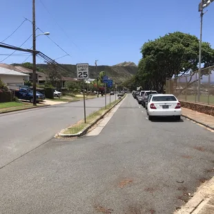 12th Ave  side parking