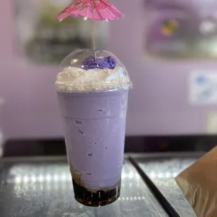 Purple Rain (Ube shake)