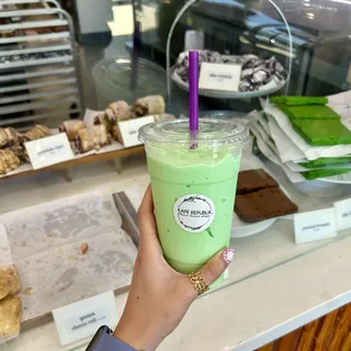 Buko (Coconut) Pandan Shake