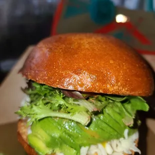 Avocado Cheese Sandwich