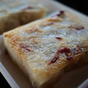 Pan fried turnip cake