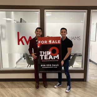 New aluminum for sale sign from Kapiolani Signs