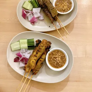 Satay Chicken Satay Beef