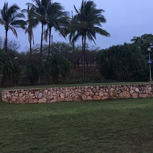 This is Pu'uokapolei a cultural site near the Archery range.