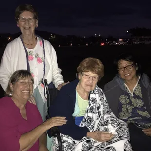 Brought the seniors out for the parade! They loved it!