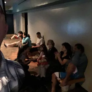 make us all sit and wait so we can get into the movie until 5 to 10 minutes before it started
