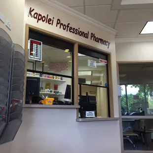 There's a pharmacy inside the office. So convenient