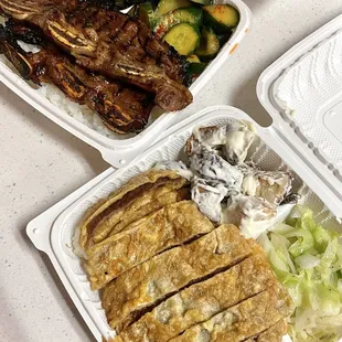 Mini Kalbi &amp; Mini Meat Jun