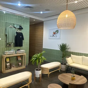 interior, sushi and sashimi