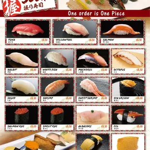 If you are craving for sushi, you should stop by kappo Honda and give it a try. The food is delicious that it will melt in your mouth.