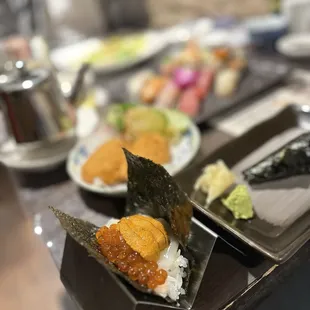 food, sushi, sushi and sashimi, sashimi