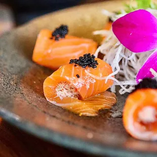 Truffle Salmon carpaccio