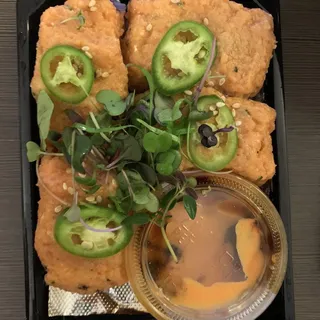Spicy Tuna on Cripsy Rice