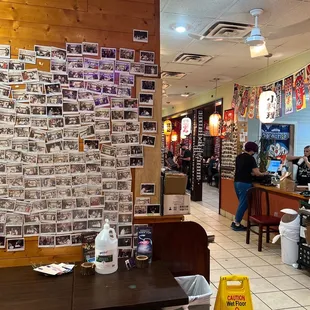 Walk in the door and this is what you see...