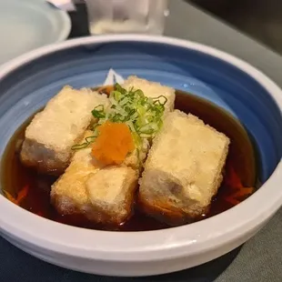 Agedashi tofu