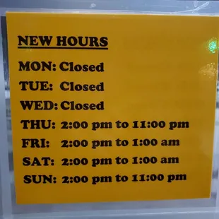 Kappy&apos;s hours as of 6/22/2024