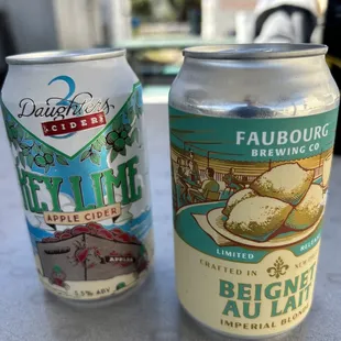 The cider was tasty!