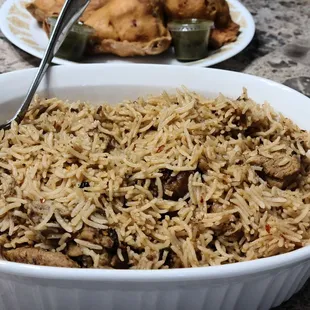 Pulao( Basmiti Rice and Veal with authentic pakistani spices)