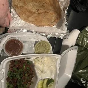 Bihari kabab and Tawa paratha