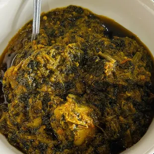 Spinach &amp; Potatoes