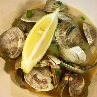Garlic Miso Clams